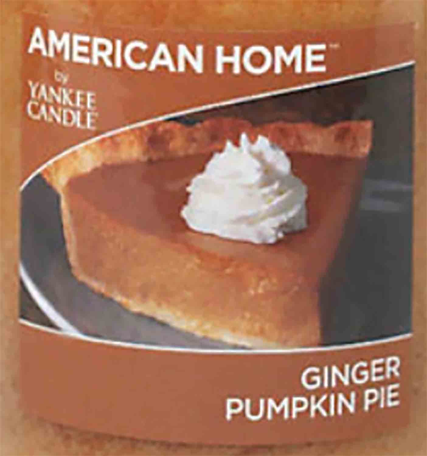 Yankee Candle Ginger Pumpkin Pie 22g - Crumble vosk