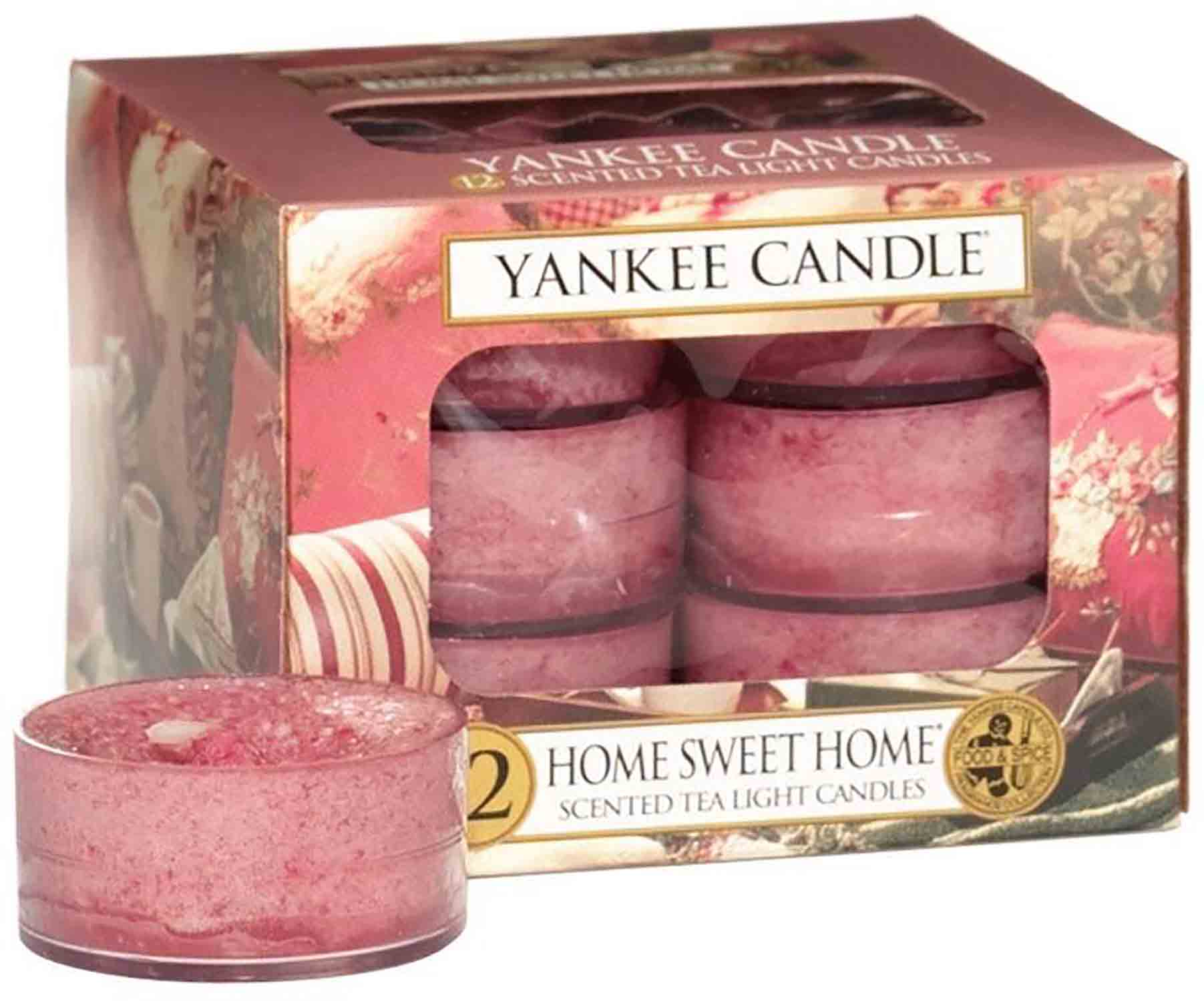 Yankee Candle Home Sweet Home - 12 kusů čajové svíčky