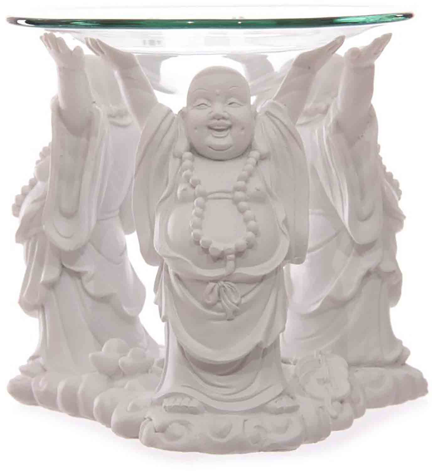 Aromalampa Buddha - bílý