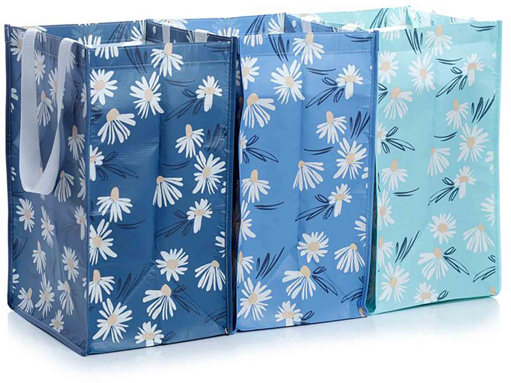 Botanical Sada 3 tašek na prádlo/recyklování odpadu
