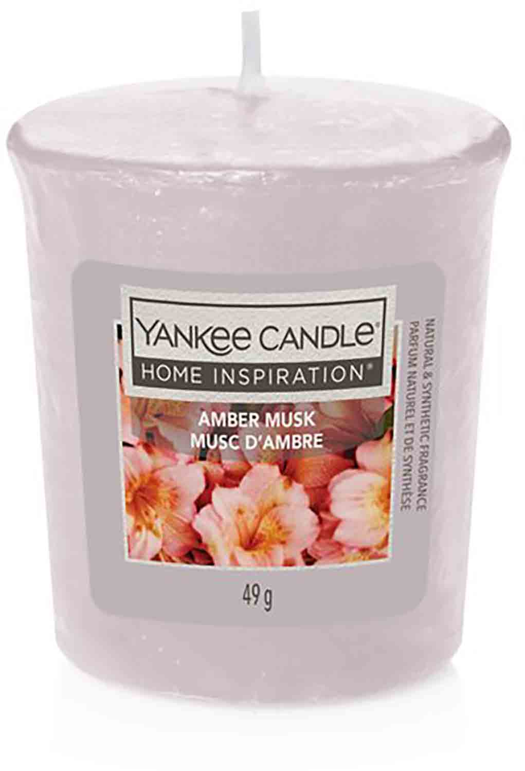 Yankee Candle Amber Musk 49g Votivní svíčka
