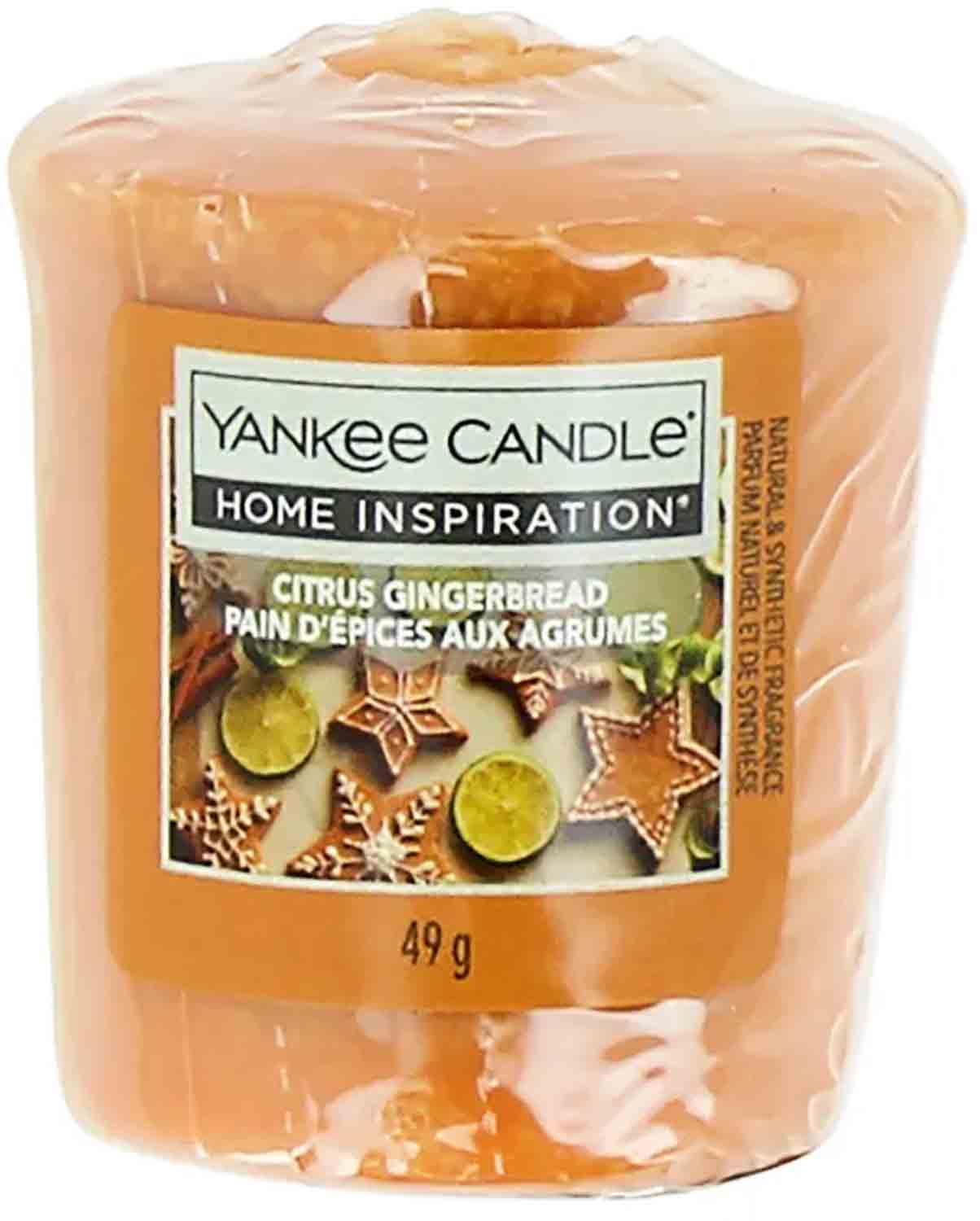 Yankee Candle Citrus Gingerbread 49g Votivní svíčka