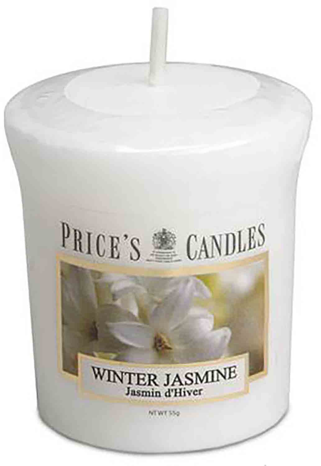 Price´s Candles Winter Jasmine 55 g votivní svíčka