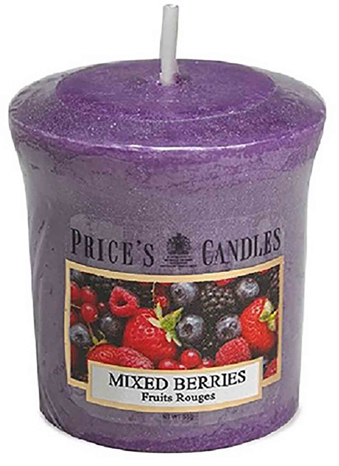 Price´s Candles Mixed Berries 55 g votivní svíčka