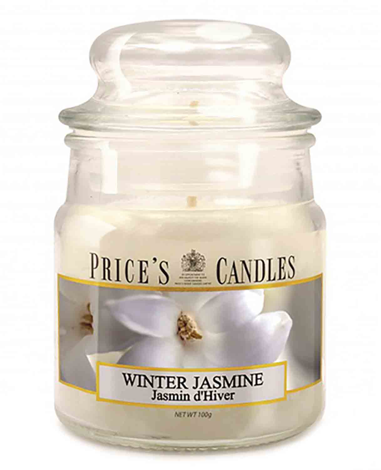 Price´s Candles Winter Jasmine 100 g vonná svíčka