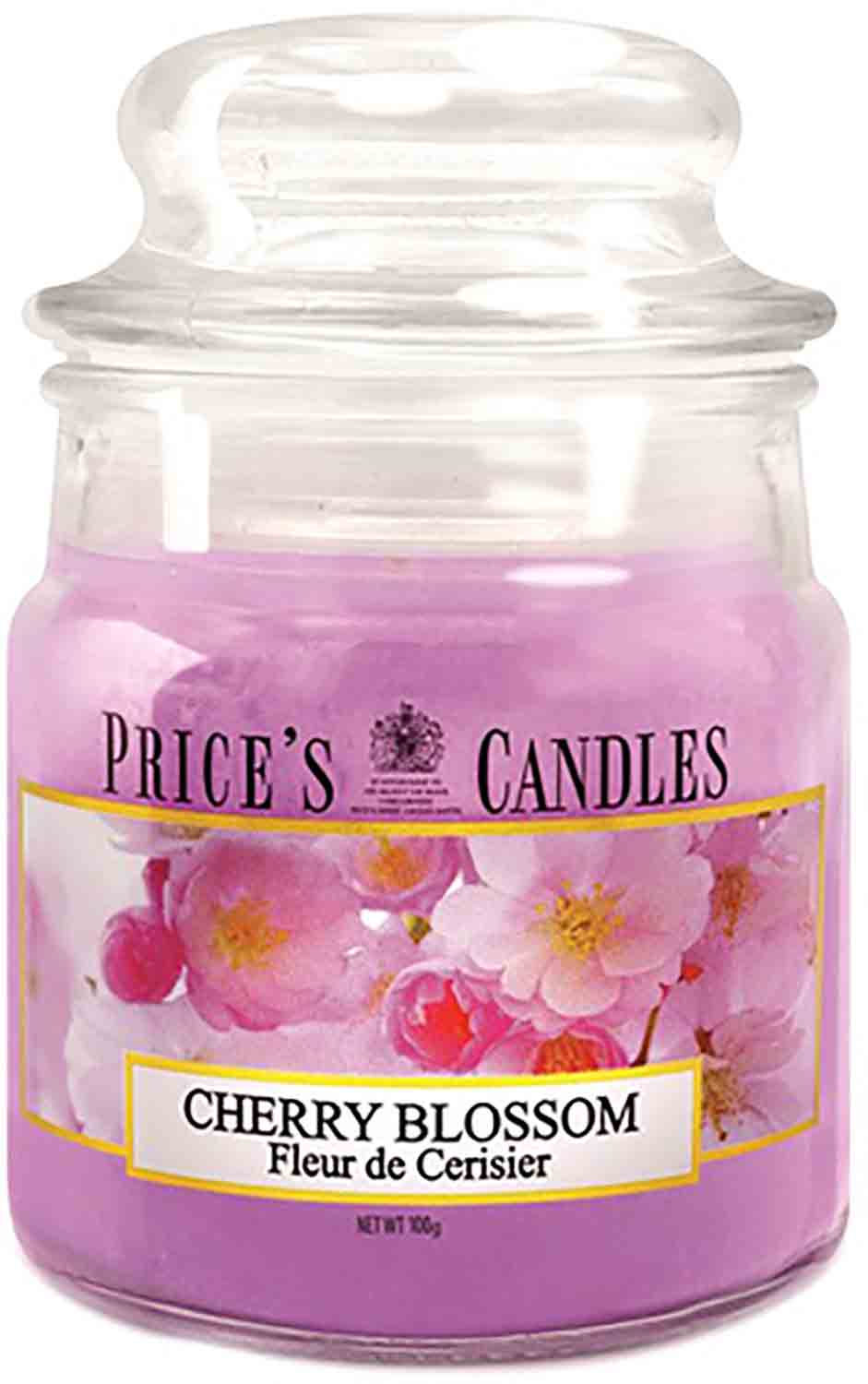 Price´s Candles Cherry Blossom 100 g vonná svíčka