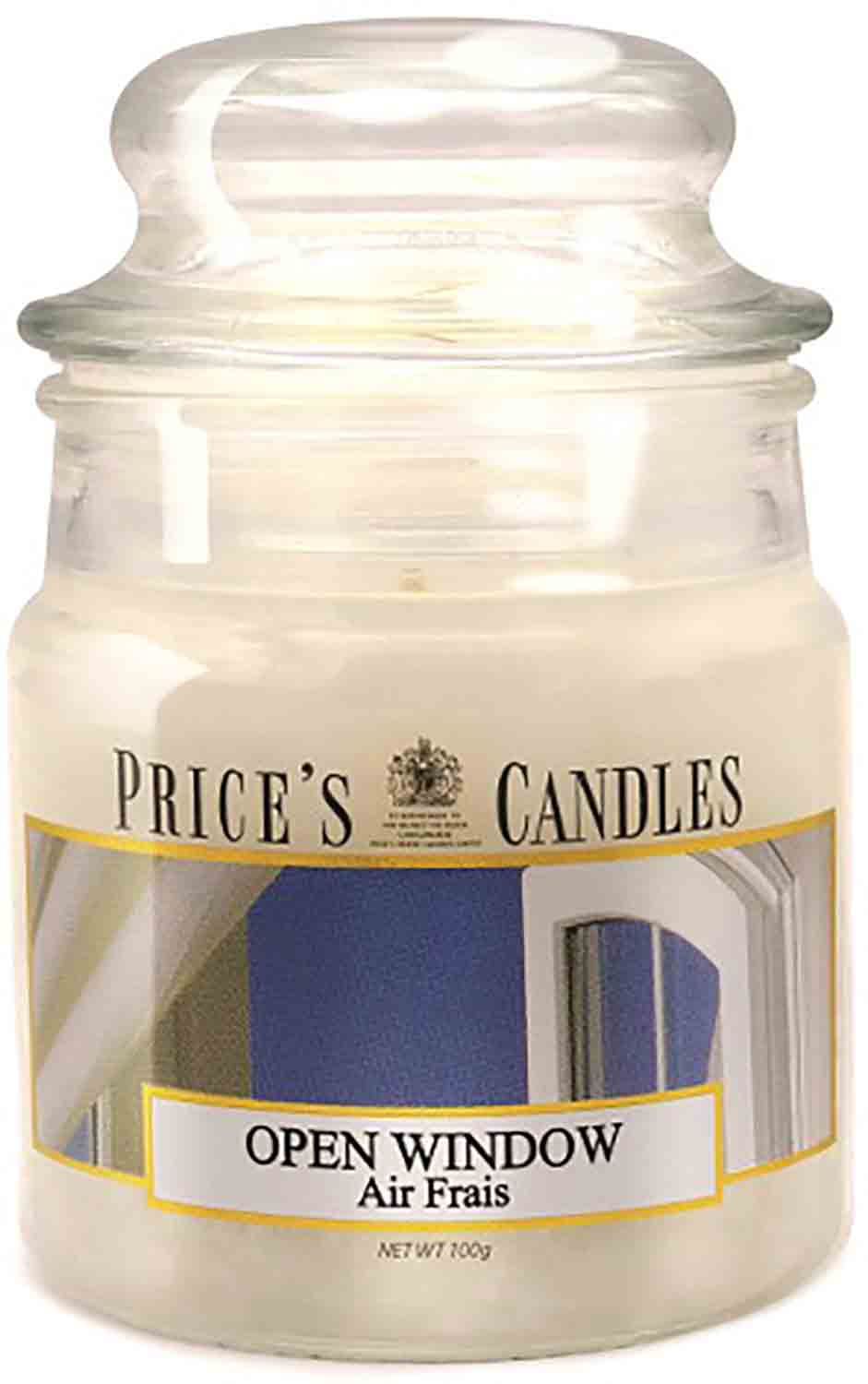 Price´s Candles Open Window 100 g vonná svíčka