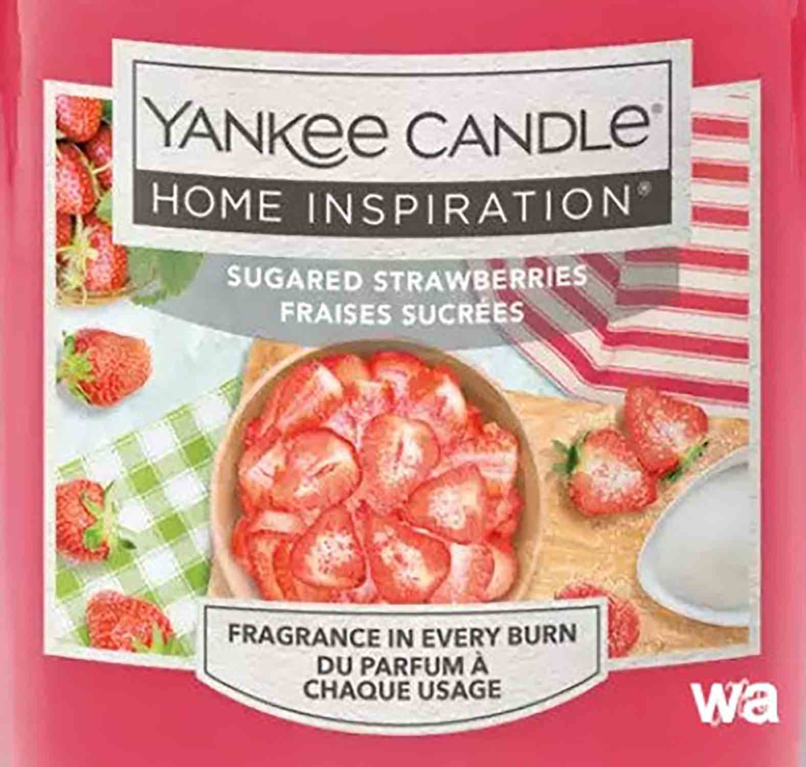 Yankee Candle Sugared Strawberries - Crumble vosk 22g