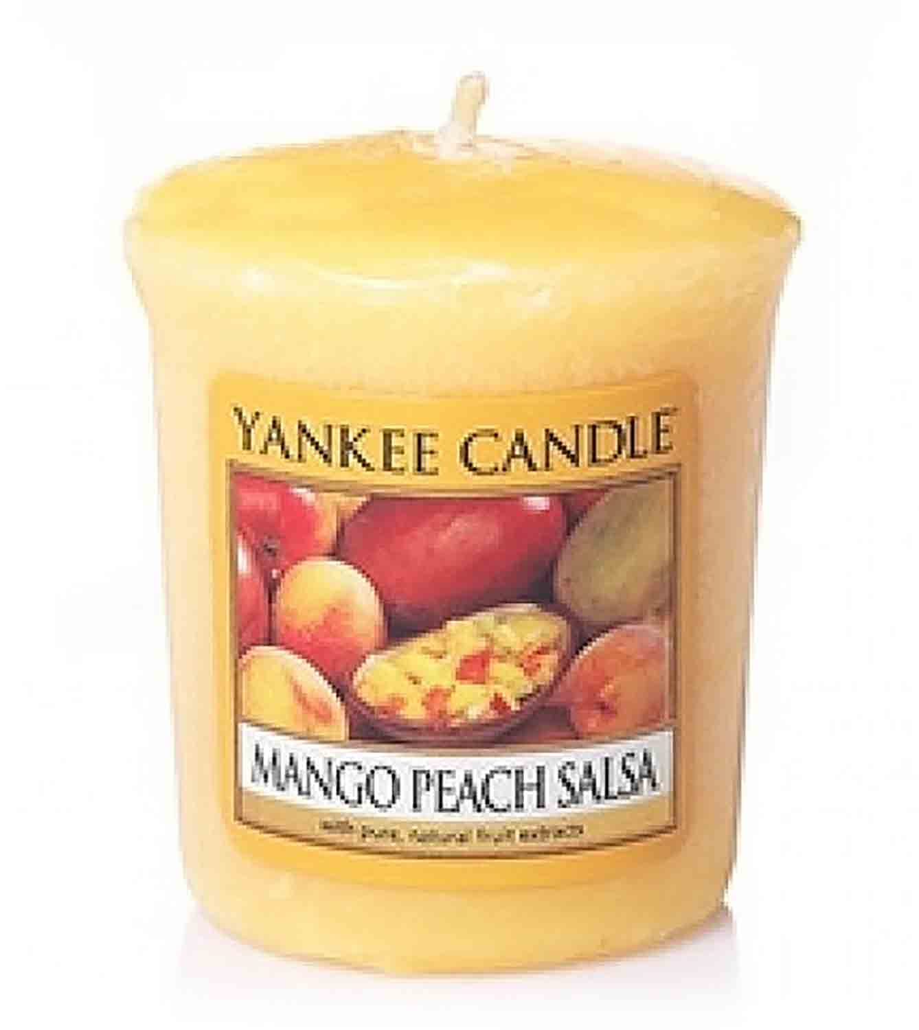 Yankee Candle Mango Peach Salsa 49 g votivní svíčka