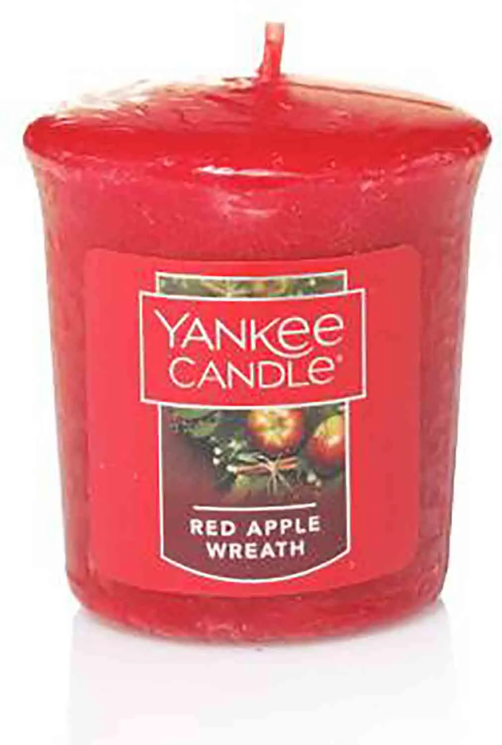 Yankee Candle Red Apple Wreath 49 g votivní svíčka