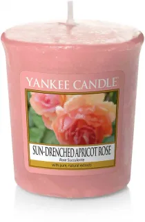 Yankee Candle Sun-Drenched Apricot Rose 49 g votivní svíčka