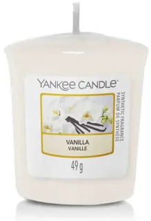 Yankee Candle Vanilla 49 g votivní svíčka