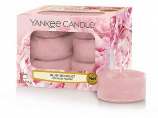 Yankee Candle Blush Bouquet - 12 kusů čajové svíčky