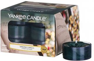 Yankee Candle Singing Carols - 12 kusů čajové svíčky