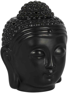 Aromalampa keramická Buddha černá