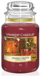 Vonná svíčka Yankee Candle Christmas Holiday Hearth 623 g