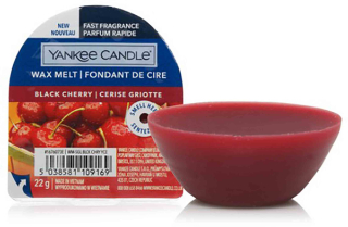 Yankee Candle Black Cherry 22g vonný vosk