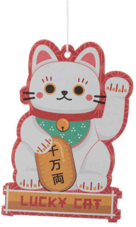 Vůně do auta Maneki Neko kočka pro štěstí - Třešňový květ