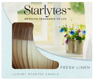 Starlytes Fresh Linen 85 g vonná svíčka