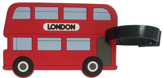 Visačka na zavazadlo London Bus