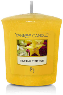 Yankee Candle Tropical Starfruit 49 g votivní svíčka