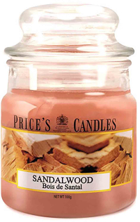 Price´s Candles Sandalwood 100 g vonná svíčka