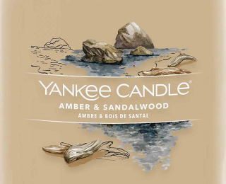 Amber and Sandalwood Yankee Candle  - Crumble vosk 22g 