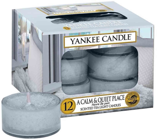 Yankee Candle A Calm & Quiet Place - 12 kusů čajové svíčky
